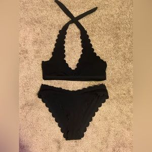 medium all black shien bikini